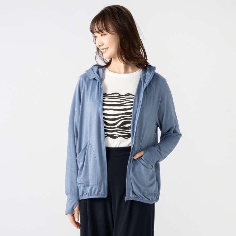 Provador 遮熱・UV・接触冷感 日よけパーカー