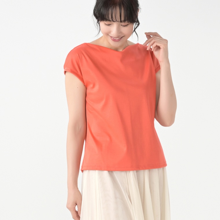 Stylemaker 日本製汗ジミ対策スカラネックTシャツ