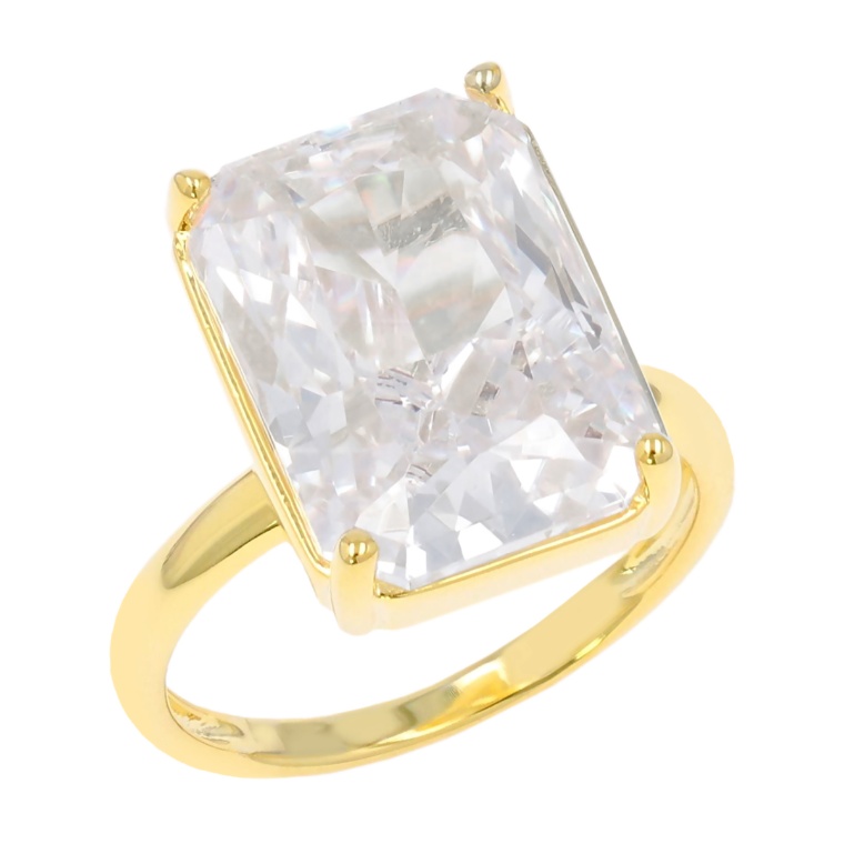 Tar Tar クラッシュアイスCZ 大粒リング約15ct[リタ]