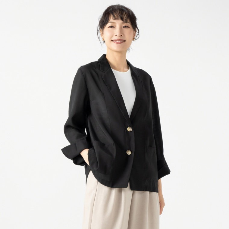 CARRIERE 大人のゆるテーラードジャケット