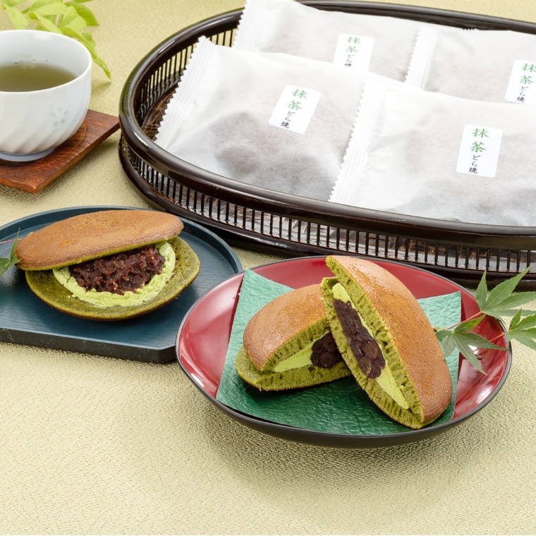 静岡真茶園 茶匠の抹茶どら焼 12個