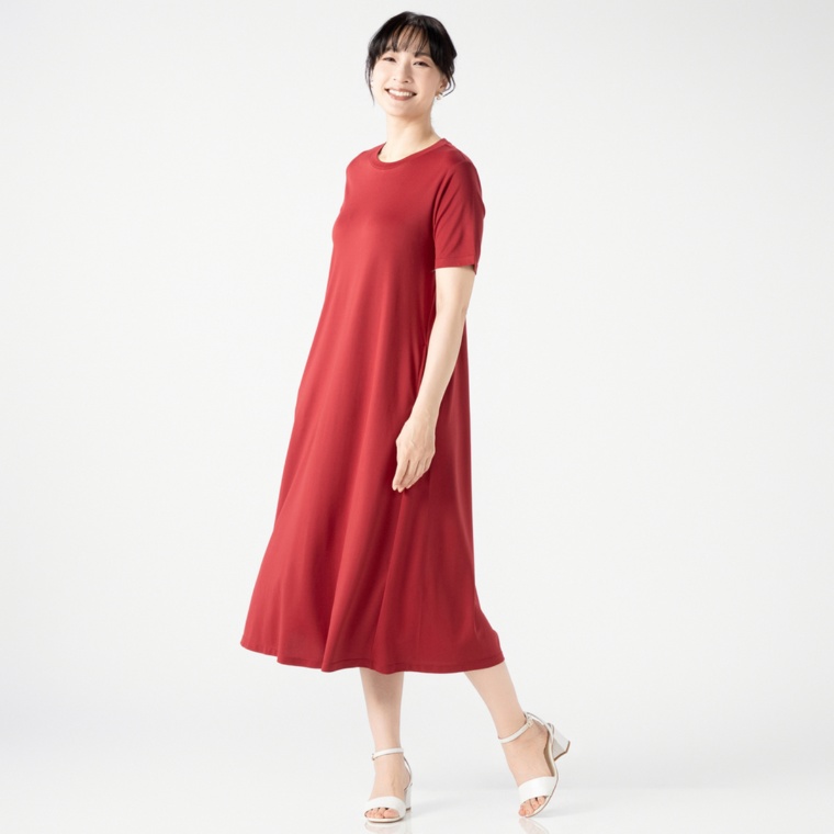 Provador ひんやり涼感 リラックスワンピース