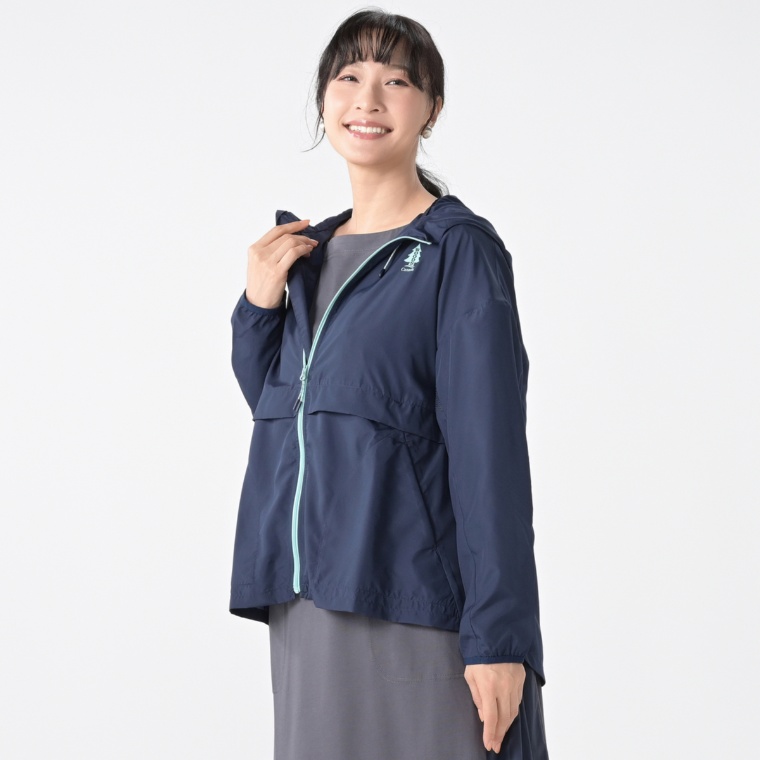 WOODS ポケッタブルUVカットフードジャケット