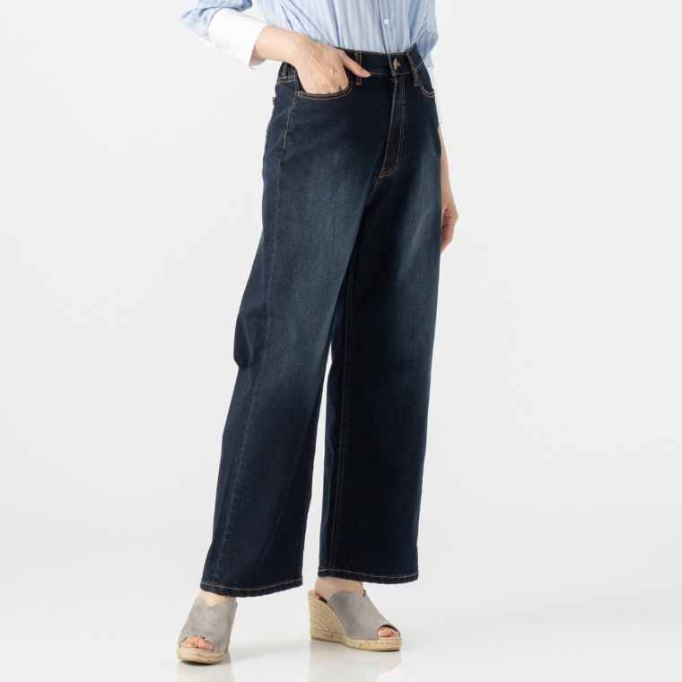 GRC セミワイドデニムパンツ