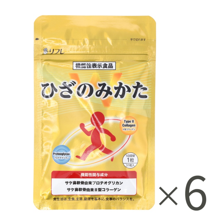 ひざのみかたW31日分×6袋