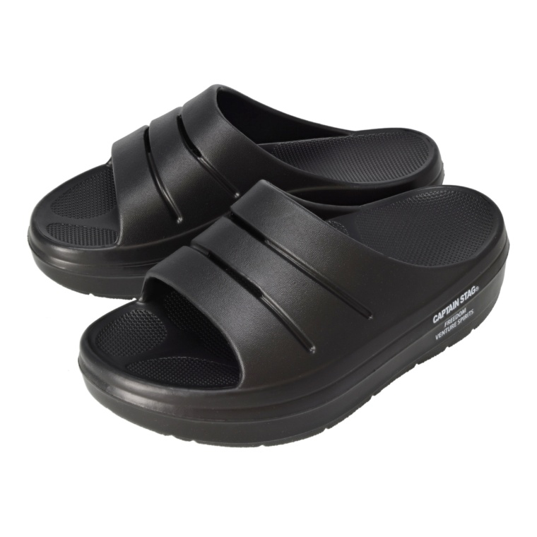 キャプテンスタッグ 厚底リカバリースライダーサンダル