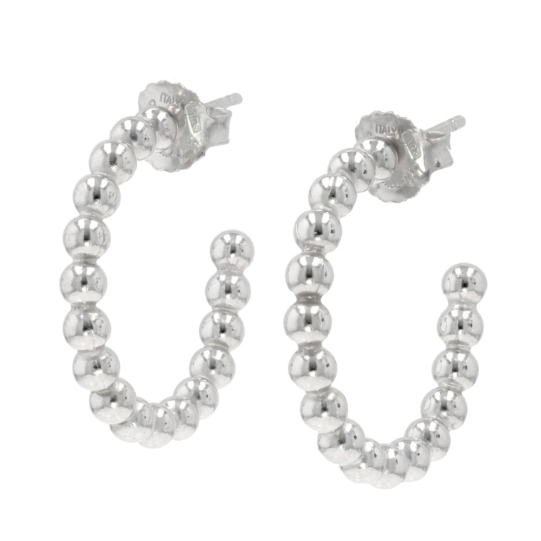 Roma1947 シルバー925 スフェラ デザイン ピアス