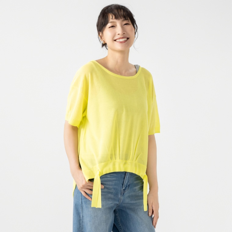 GRC レイヤードニットプルオーバー