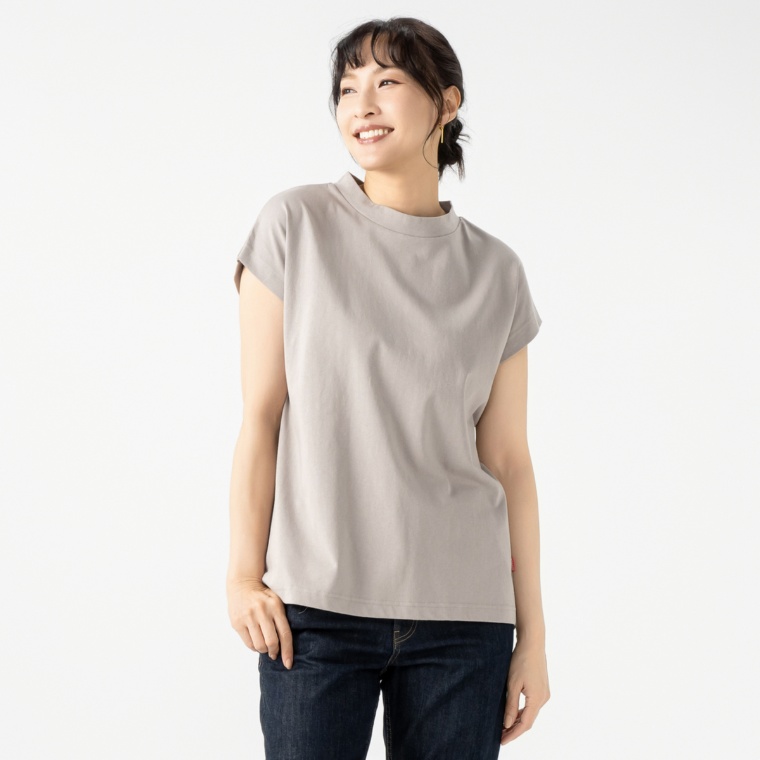 BOBSON SunSister コットン100%ドルマンオーバーTシャツ