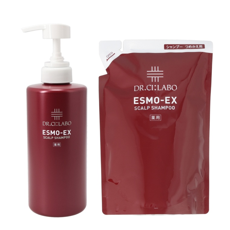 シーラボESMO-EX薬用スカルプシャンプー500mL詰替え付