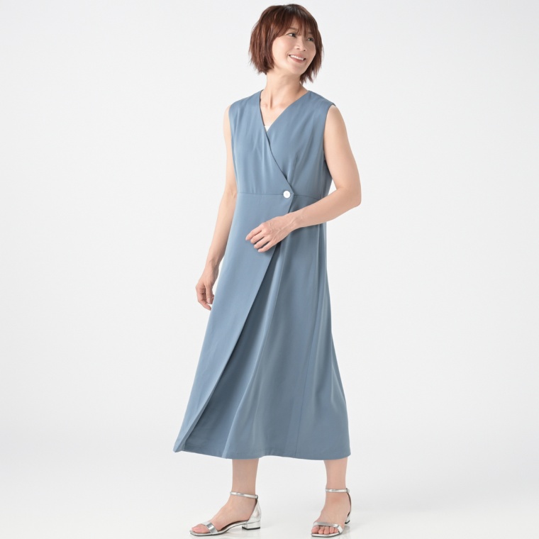 YukaKoshino カシュクールワンピース