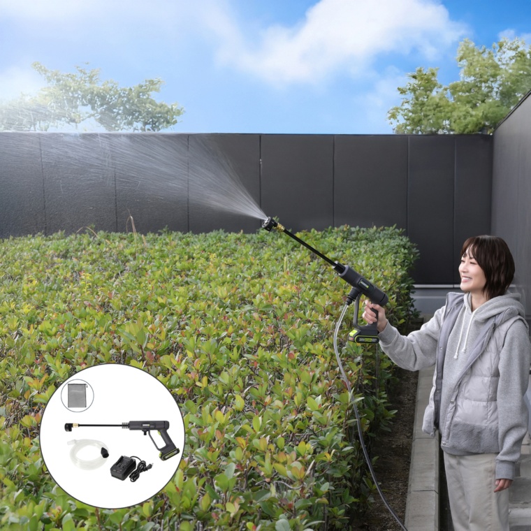 WORX 充電式高圧洗浄ガン ハイドロショットNeo