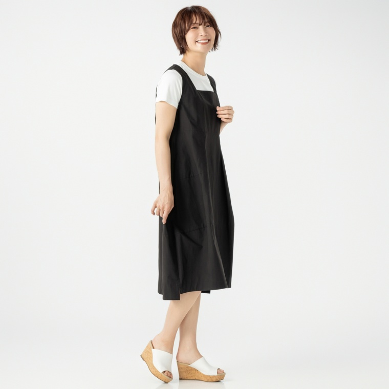 KidsAngel コットンコクーンジャンパースカート