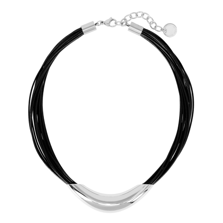 Tar Tar スタイリッシュ ステンレス コードネックレス[モナ]