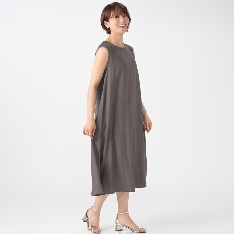 Pixie Heart ヴィンテージ調ワッシャーワンピース