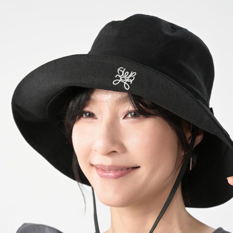 JEWEL MORRY’S UV&接触冷感ロゴ刺繍美人ハット