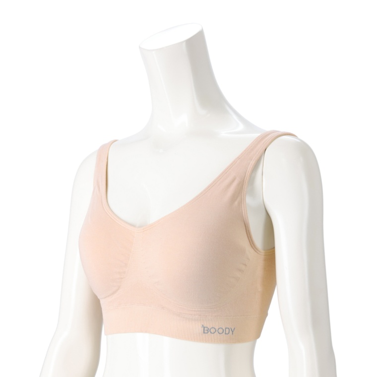 BOODY バンブー混素材の快適カップ付きブラ