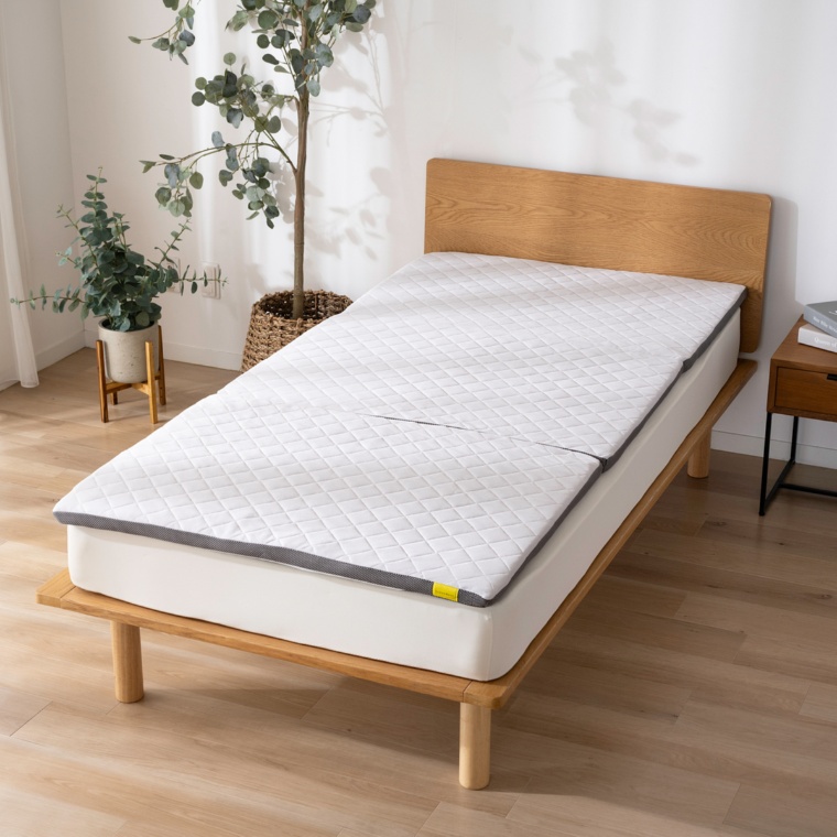 京都西川 クラウドウェーブオーバーレイマット