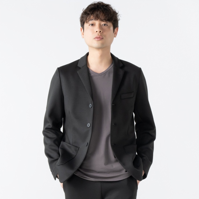 Lucca Uomo alla moda ダンボールニットジャケット