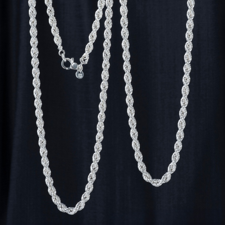 UNOAERRE シルバー925 コルダモード デザイン ネックレス