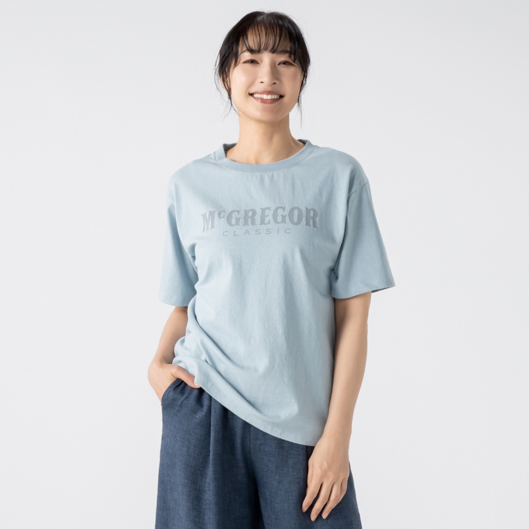 McGREGOR CLASSIC 空紡糸大人プリントTシャツ