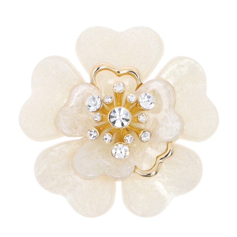 JinkaNezu グレースフラワー マグネットブローチ