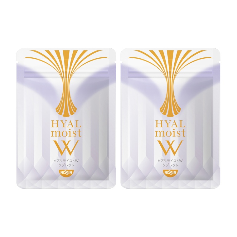 日清食品 ヒアルモイストW タブレット 2袋セット