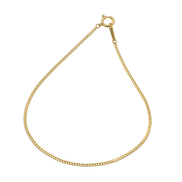 マエストロ 純金 Vカットキヘイチェーン ブレスレット