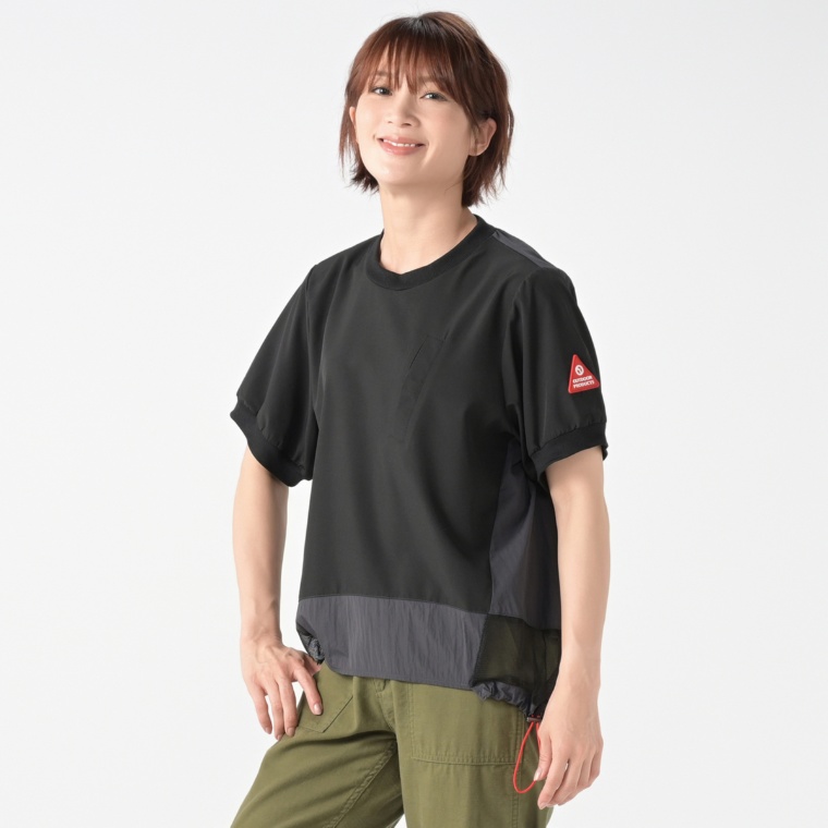 OUTDOOR UVシアー切替ドッキングプルオーバー