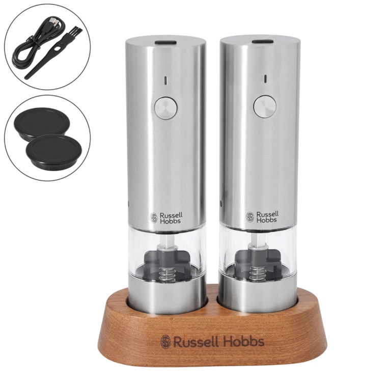 ラッセルホブス 充電式ミル ソルト&ペッパーミニ 2本セット