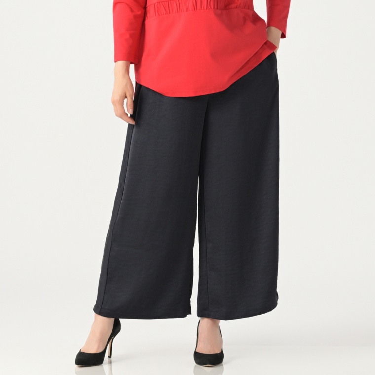 day to day ヴィンテージサテンワイドパンツ