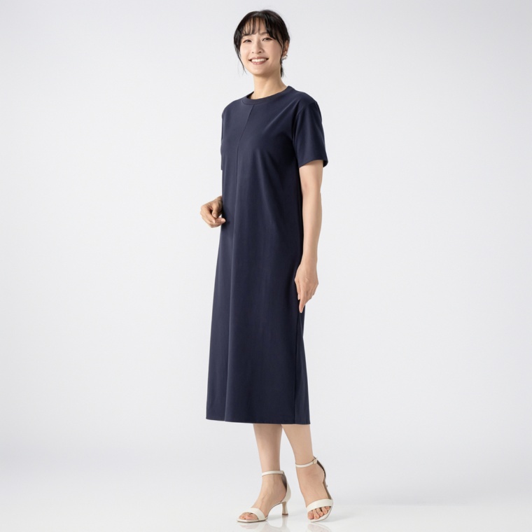 Provador 冷感素材ウルトラフリーザー使用カットソーワンピ