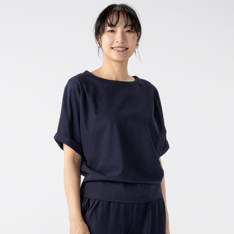 Provador冷感素材ウルトラフリーザー使用カットソーブラウス