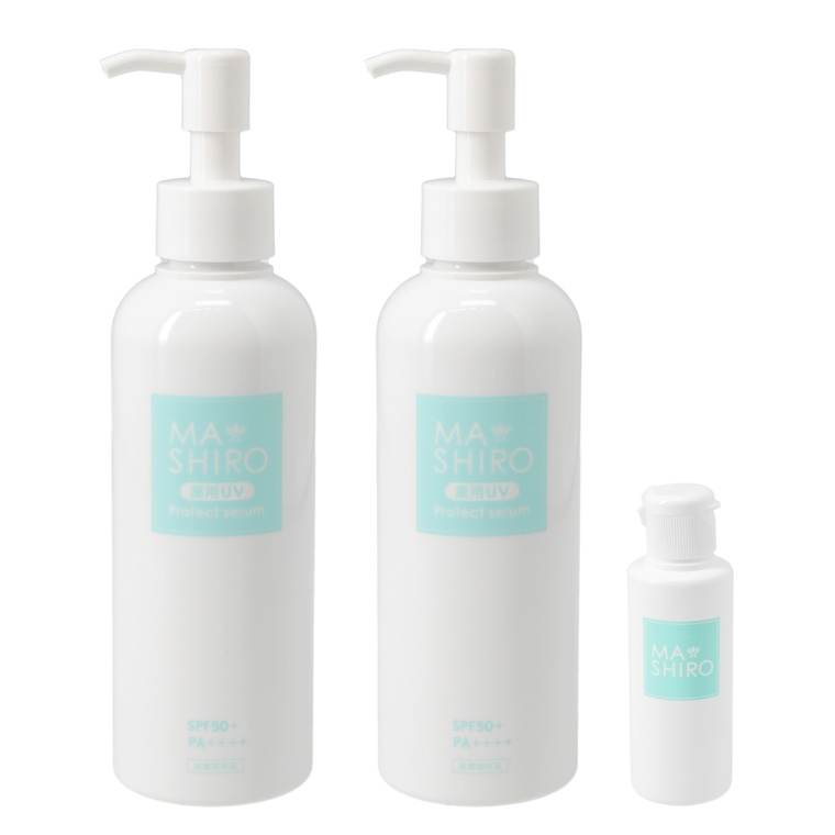 マシロ 薬用UVプロテクトセラム 2本組+ミニボトルセット