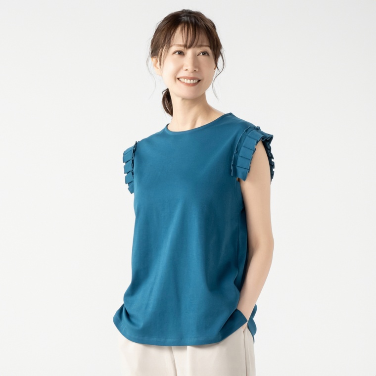 CARRIERE ショルダーポイントカットソープルオーバー