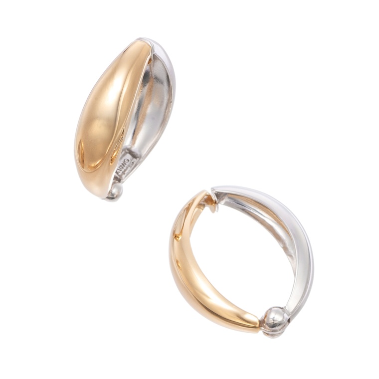 10KWG/YGリバーシブル ミラーサーフェスピアリング