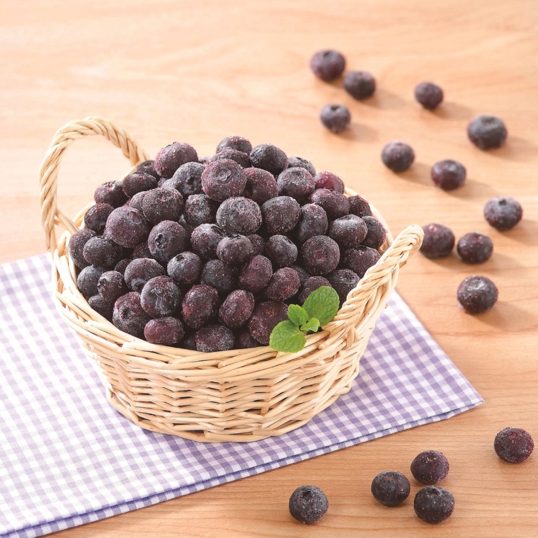 長野県大鹿村の冷凍ブルーベリー 不揃い600ｇ