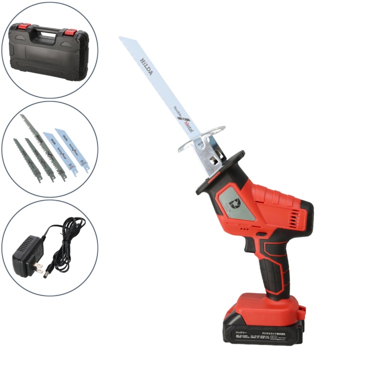 使いやすくて便利なコードレス式電動のこぎり