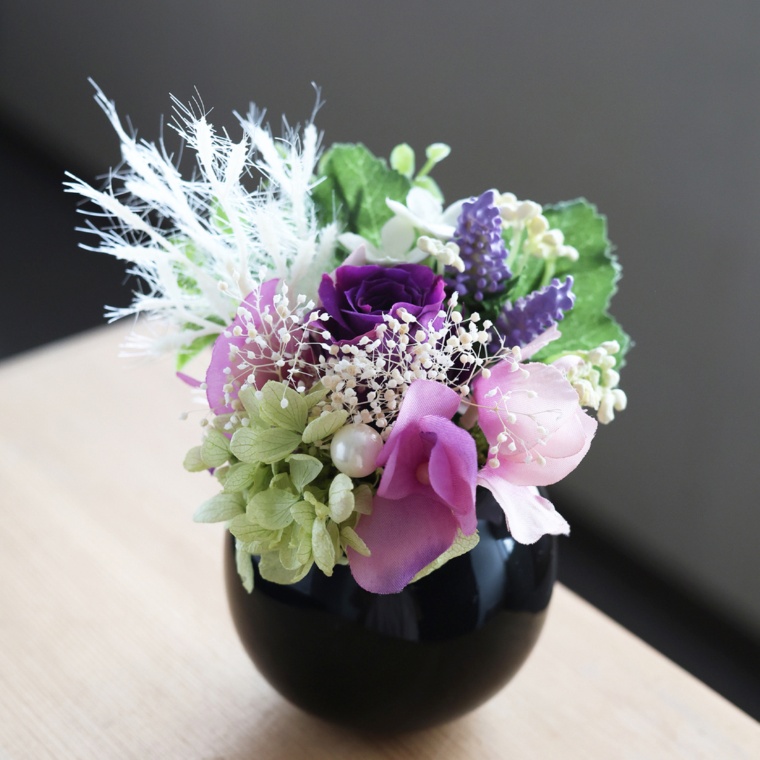 プリ仏花 パープル 1個