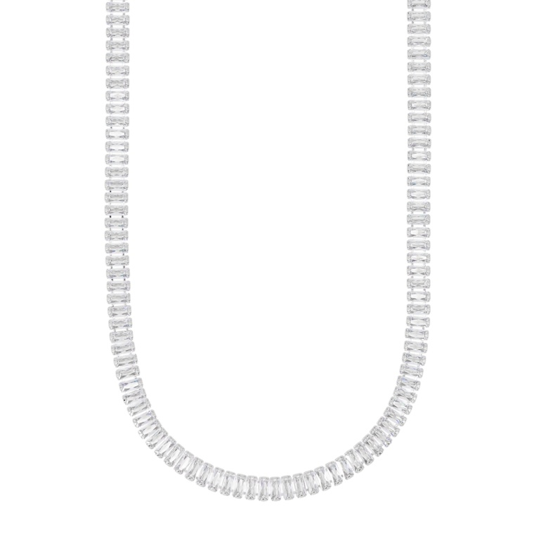 JinkaNezu キュービックジルコニア バケットカット ネックレス