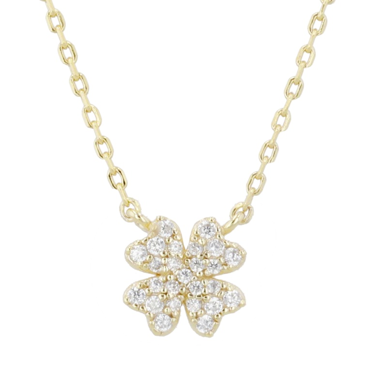 エイメン シルバー925 ラブクローバー デザイン ペンダント