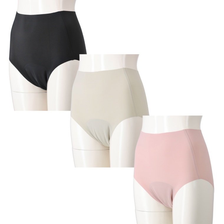 BRNYピース さらさら快適!フィット吸水ショーツ3色セット