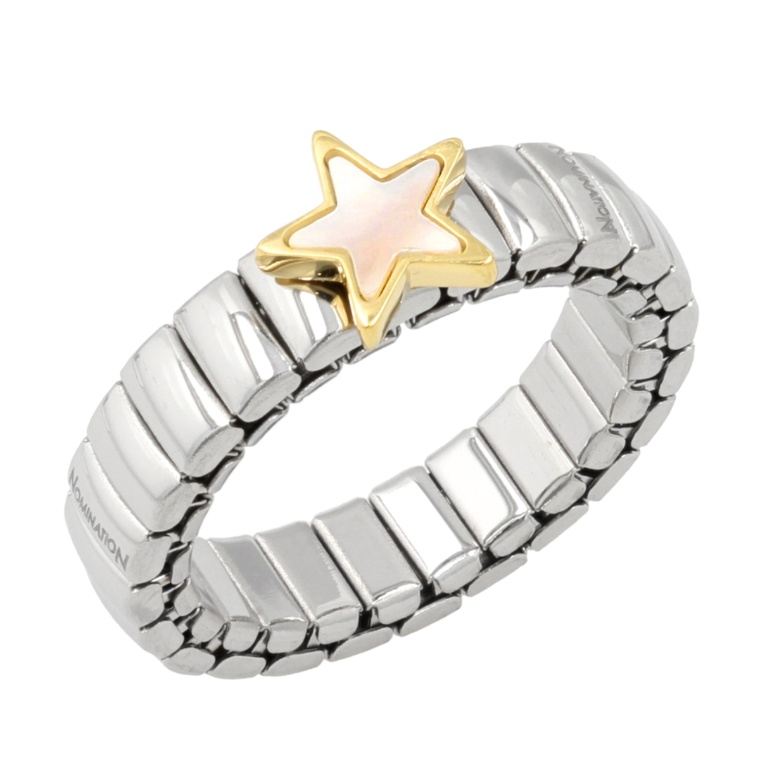 NOMINATION ITALY ステンレス モチーフ ストレッチリング