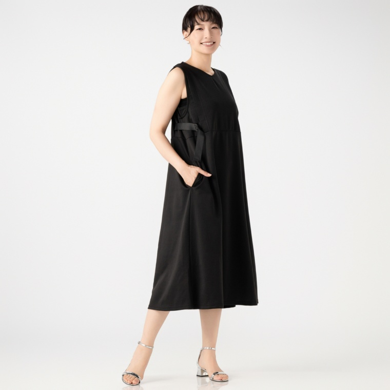 Re:Birth＋ サイドベルトニュアンスカラーワンピース