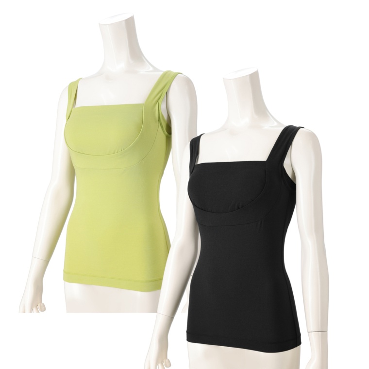 BRNYピース バストキープブラキャミ カラーが選べる2点