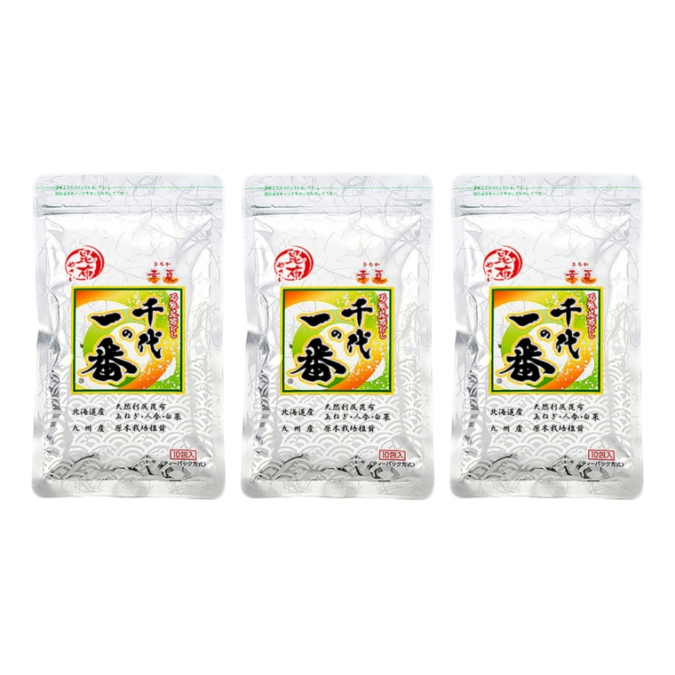 千代の一番万能昆布だし幸夏3袋セット