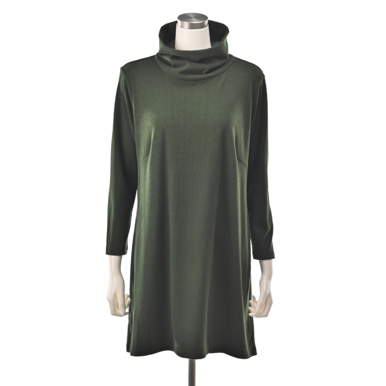 Makana na Kathy マイカイリブハイネックプルオーバー