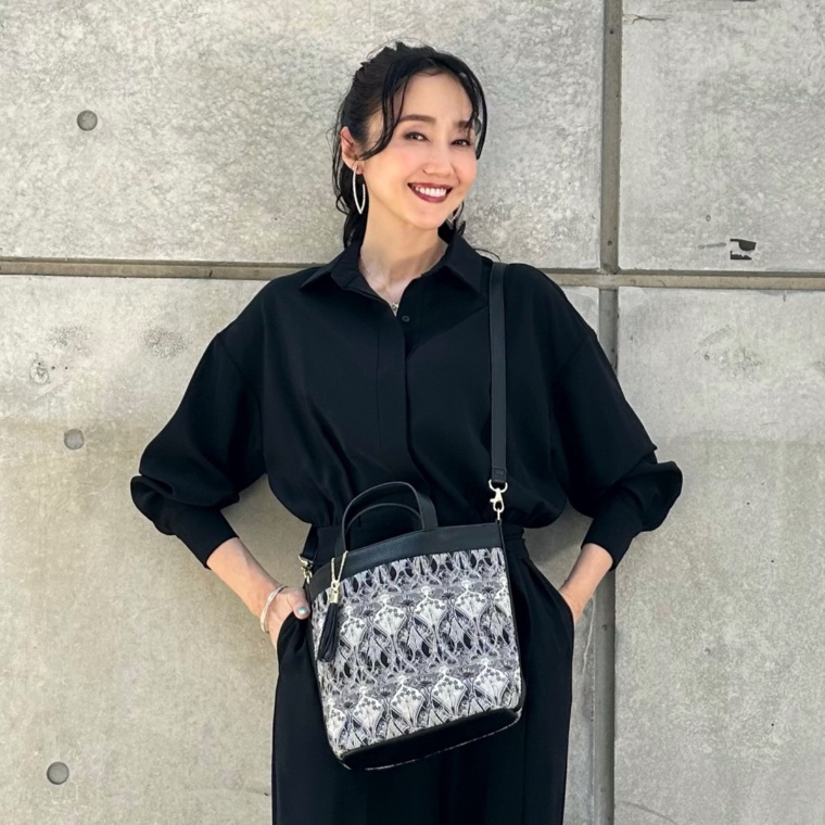 IM リバティプリント 2way！キルティングショルダーバッグ