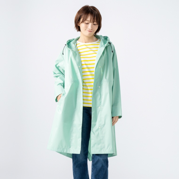 ミズノ コンパクトアクアブロックレインコート