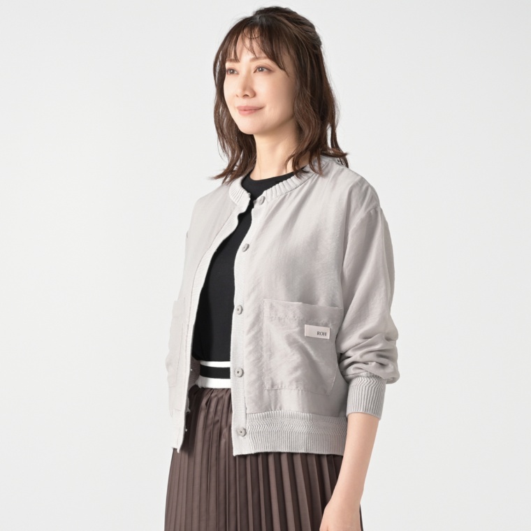 ROHERBE オーバーシアーニットカーディガン